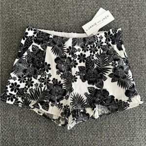 NEW Janie and Jack Hibiscus Floral Short
